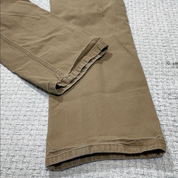 Women’s Carhartt Tan Lightweight Original Fit Cargo Work Pants Size 8Tall - Picture 7 of 16